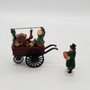 Department 56 "Chelsea Market Curiosities Monger & Cart" Set of 2 Retired NEW