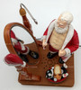Once Upon A Christmas Snug Fit For Santa Hallmark Keepsake Ornament Light/Sound