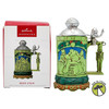 Hallmark Keepsake Plastic Christmas Ornament Beer Stein 2022
