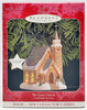 Hallmark Keepsake Magic Ornament The Stone Church Candlelight Service 1998