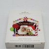 Hallmark Keepsake 2011 Sitting With Santa Candy Frame Ornament NEW