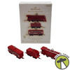 Hallmark Keepsakes The Red Comet Set 2009 3 Miniature Ornaments NEW