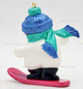 Hallmark Keepsake Ornament Brother Snowboarding Snowman 1995