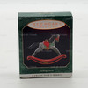 Hallmark Keepsake Rocking Horse Grey 1997 Christmas Ornament NEW
