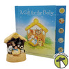 Hallmark Keepsake A Gift For The Baby Story Book and Christmas Ornament NEW
