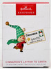 Hallmark Keepsake Ornament Gnome for Christmas Cinnamon's Letter to Santa 2023