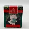 Hallmark Keepsake 1990 Friendship Kitten with Mail Christmas Ornament NEW