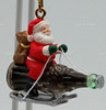 Cool Delivery Santa Coca Cola Sleigh Miniature Hallmark Keepsake Ornament 1996