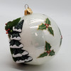 Hallmark Keepsake Evergreen Father Christmas Spherical Ornament Set NEW