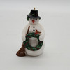 Hallmark Keepsake 1996 Christmas Snowman with Wreath Christmas Ornament NEW