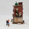 Department 56 Christmas in the City Parkside Holiday Brownstone Gift Set 58937 NEW