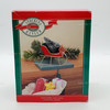 Hallmark Keepsakes 1991 Stocking Hanger Sleigh Ride New