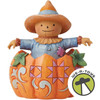 Jim Shore Heartwood Creek Harvest Pumpkin and Scarecrow Figurine