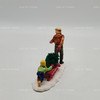 Department 56 Snow Village Bringing Home The Tree 51691 NEW