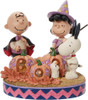 Peanuts by Jim Shore Peanuts Gang Halloween Figurine Lights Up Enesco