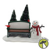 Department 56 Village Our Own Village Park Bench Customizable 2211 NEW