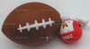 Football Star Snowman Hallmark Keepsake Ornament Personalize 2014 New QGO1266