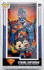 Funko POP Comic Cover DC Cyborg Superman 21 Vinyl Figure in Case