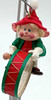 Hark! It's Herald! Elf Playing Drum Hallmark Keepsake Ornament New 1990 QX4463