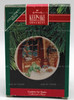 Cookies For Santa Collector's Plate Hallmark Keepsake Ornament 1990 New QX4436