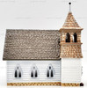 Hallmark Keepsake Sarah, Plain And Tall Collection Country Church Scene XPR9450