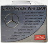 Mercedes-Benz 220SE 1958 Black Metal Die-Cast Vehicle 1:18 Scale Sun Star #3553