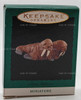 Merry Walruses Miniature Hallmark Keepsake Ornament New 1995 QXM4057