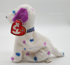 Dizzy Beanie Baby Dalmatian with Colored Spots/Ears Plush by Ty 043651