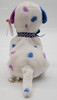 Dizzy Beanie Baby Dalmatian with Colored Spots/Ears Plush by Ty 043651