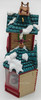 Holiday Town Carlton Cards Heirloom Collection Christmas Ornament 1995 Lighted