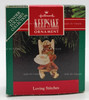 Loving Stitches Hallmark Keepsake Ornament New 1991 QX4987