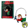 Hallmark Keepsake 1991 Hooked On Santa Christmas Ornament NEW