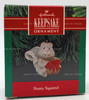 Nutty Squirrel Hallmark Keepsake Ornament 1991 New QX4833