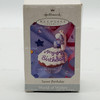 Hallmark Keepsake 1997 Sweet Birthday World Of Wishes Christmas Ornament NEW