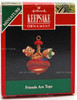 Friends Are Tops Miniature Hallmark Keepsake Ornament New 1992 QXM5521