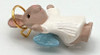 Nature's Angels Bunny Miniature Hallmark Keepsake Ornament New 1990 QXM5733