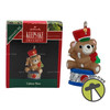 Upbeat Bear Drummer Miniature Hallmark Keepsake Ornament New 1991 QXM5907