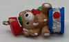 Upbeat Bear Drummer Miniature Hallmark Keepsake Ornament New 1991 QXM5907