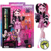 Monster High Draculaura Doll in Bow Dress With Count Fabulous Accessories Mattel
