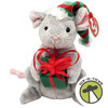 Ty Beanie Babies Tiny Tim the Mouse Christmas Plush Internet Exclusive 2004