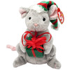 Ty Beanie Babies Tiny Tim the Mouse Christmas Plush Internet Exclusive 2004