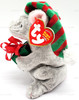 Ty Beanie Babies Tiny Tim the Mouse Christmas Plush Internet Exclusive 2004
