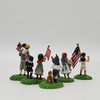 Department 56 Seasons Bay 4th Of July Parade Set Of 5 #53317 NEW