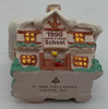 Old English Village School Miniature Hallmark Keepsake Ornament New 1990 QXM5763