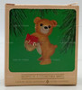 Cinnamon Bear Holding Bell Hallmark Keepsake Ornament New 1984 QX4541