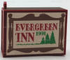 Evergreen Inn Matchbox Memories Hallmark Keepsake Ornament New 1991 QX5389
