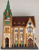 Department 56 All Saints Corner Church Christmas in the City Lighted Building