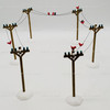 Department 56 Village Telephone Poles Set of 6 Village Accessory 52656 NEW