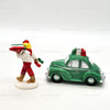 Department 56 Snow Village Pizza Delivery Snow Village Set of 2 NEW
