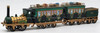 Department 56 The Flying Scot Train Heritage Village Collection Set of 4 #55735